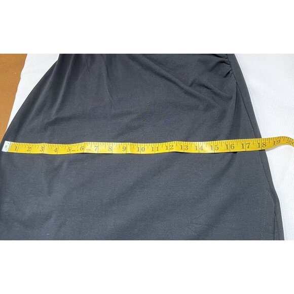 Soft Surroundings Womens Dress Wear Anywhere Size XS Black Surplice Faux Wrap - Picture 10 of 10